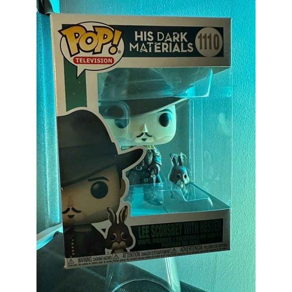 Funko Pop His Dark Materials Lee Scoresby with Hester 1110